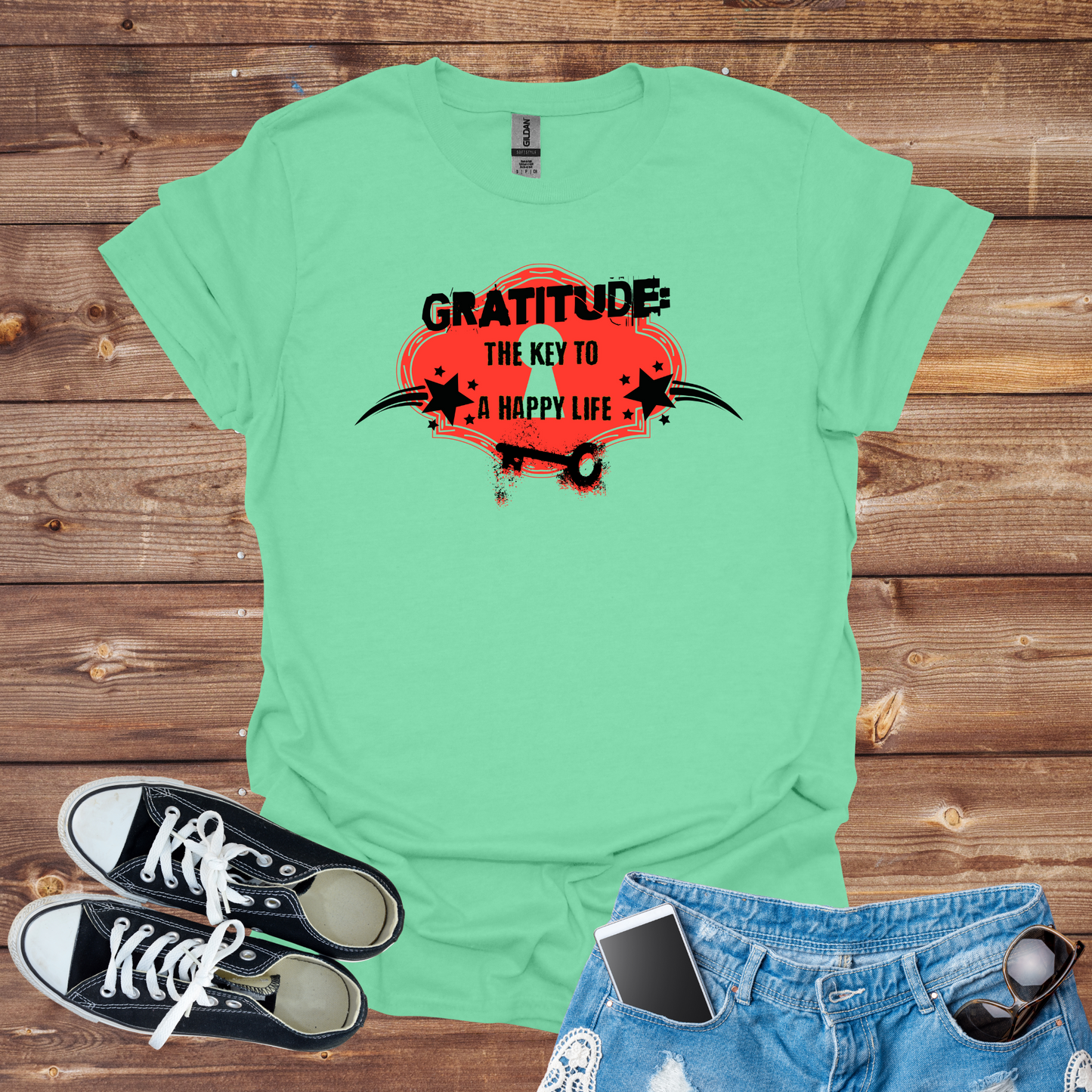 Gratitude Softstyle T-Shirt