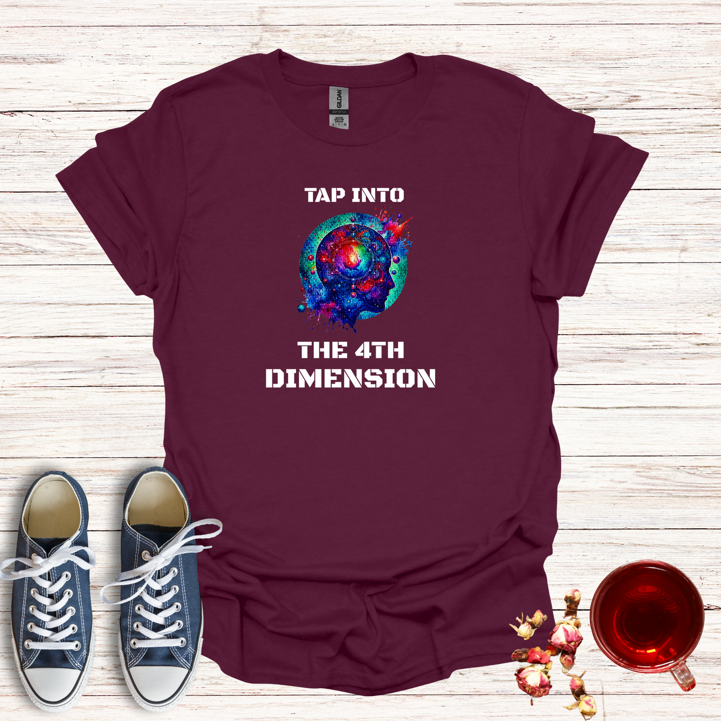 Tap Into the 4th Dimension Softstyle T-Shirt