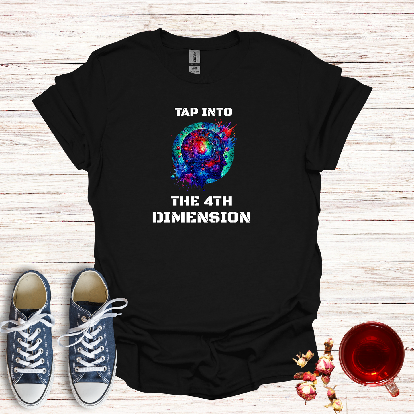 Tap Into the 4th Dimension Softstyle T-Shirt