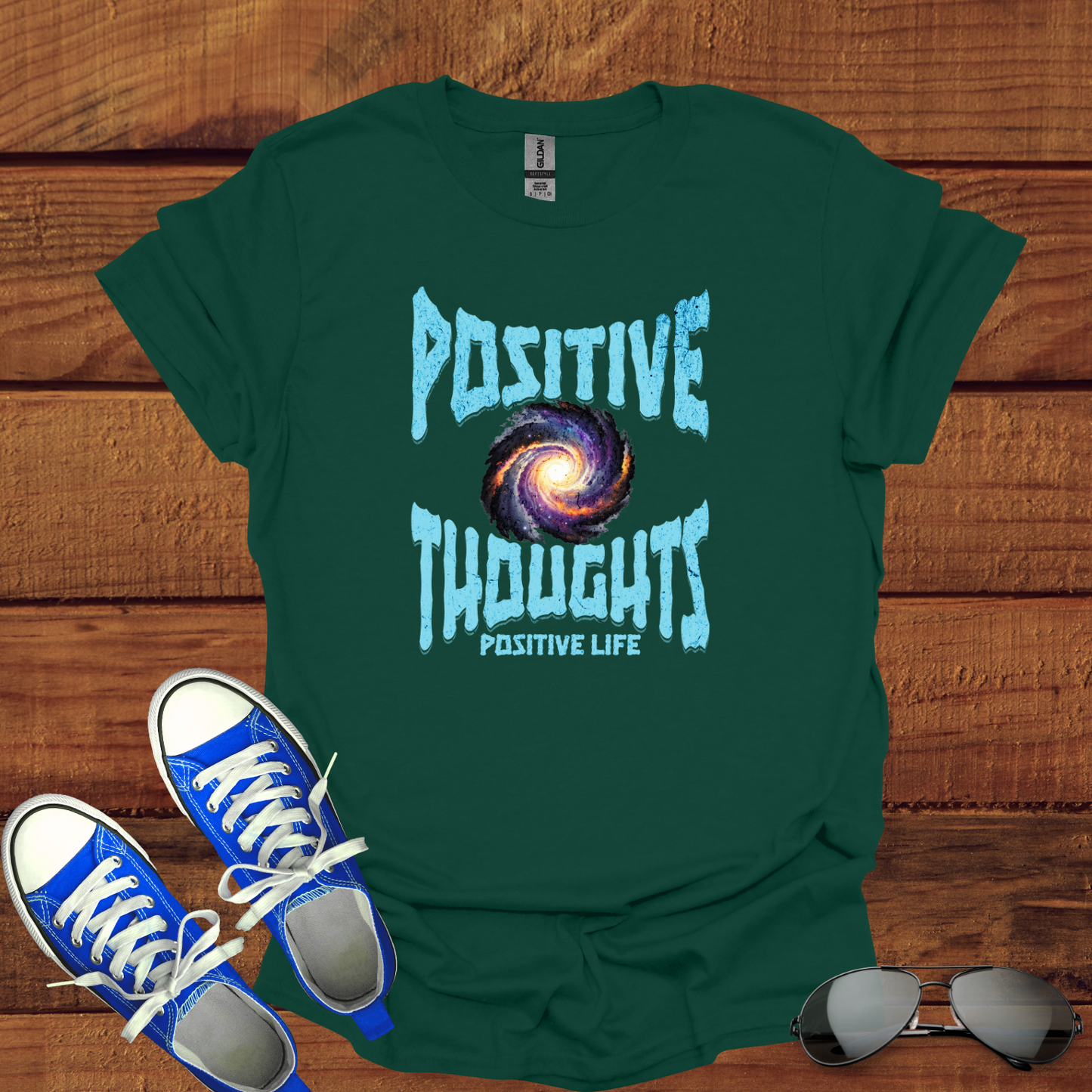 Positive Thoughts, Positive Life Softstyle T-Shirt
