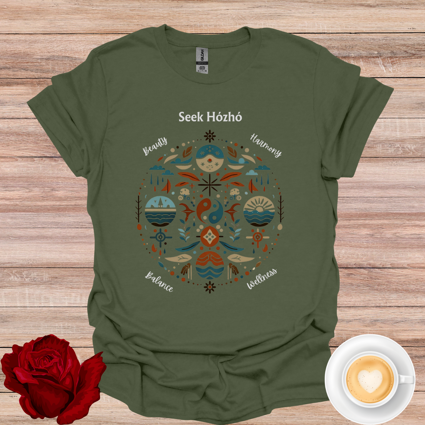 Seek Hozho Unisex Softstyle T-Shirt
