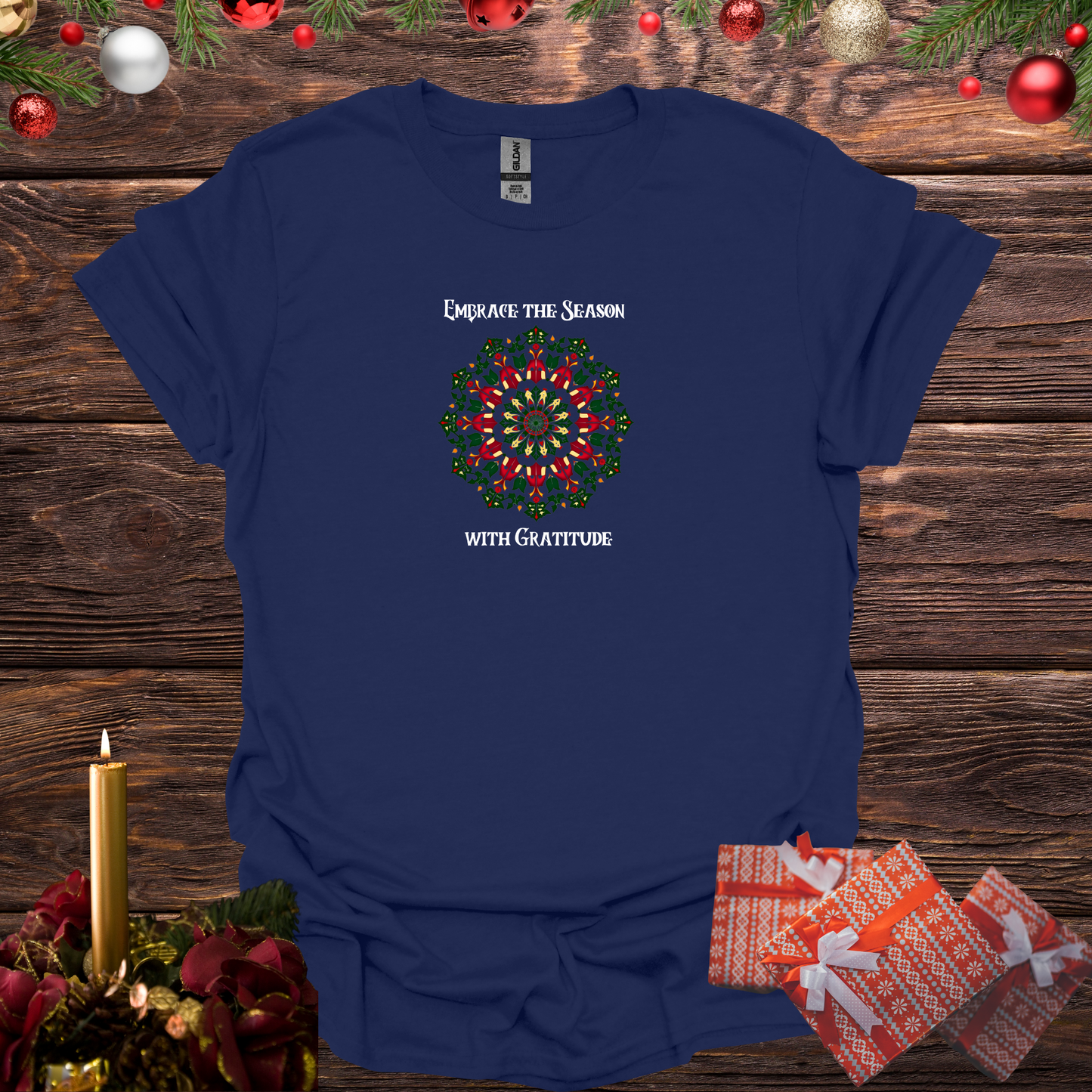 Embrace the Season with Gratitude Softstyle T-Shirt