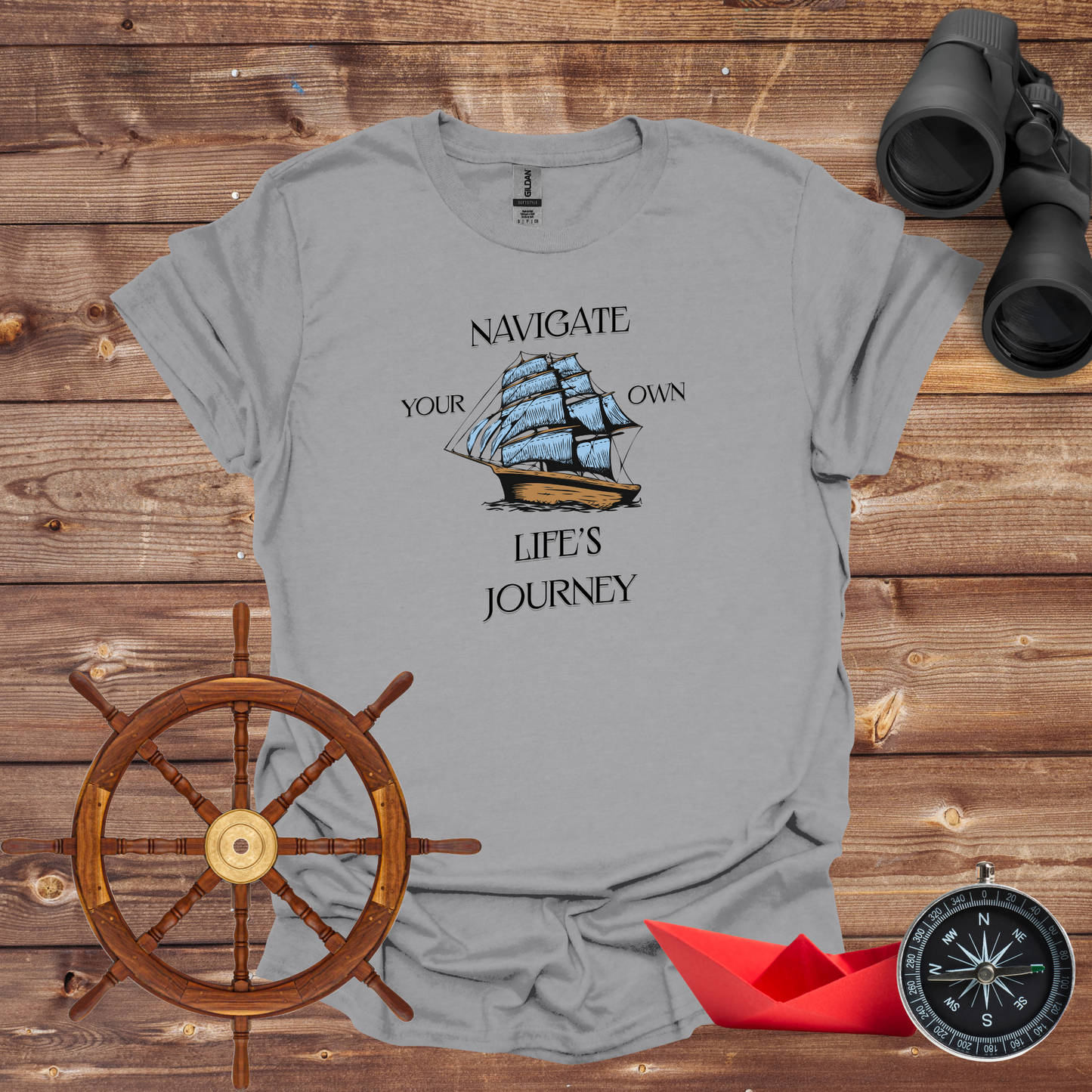 Navigate Your Own Life's Journey Softstyle T-Shirt
