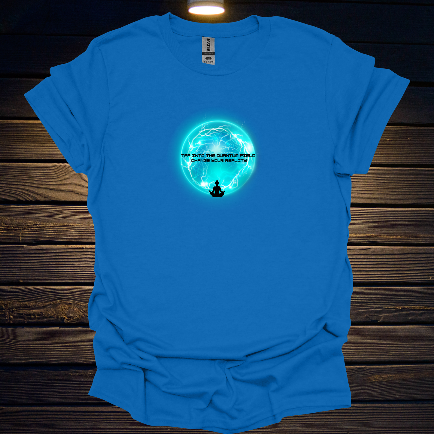 Tap into the Quantum Field, Change Your Reality Unisex Softstyle T-Shirt