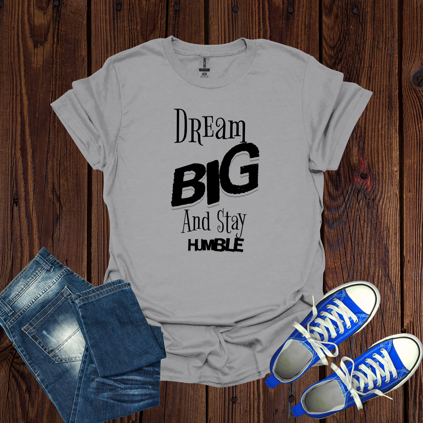 Dream Big and Stay Humble Softstyle T-Shirt