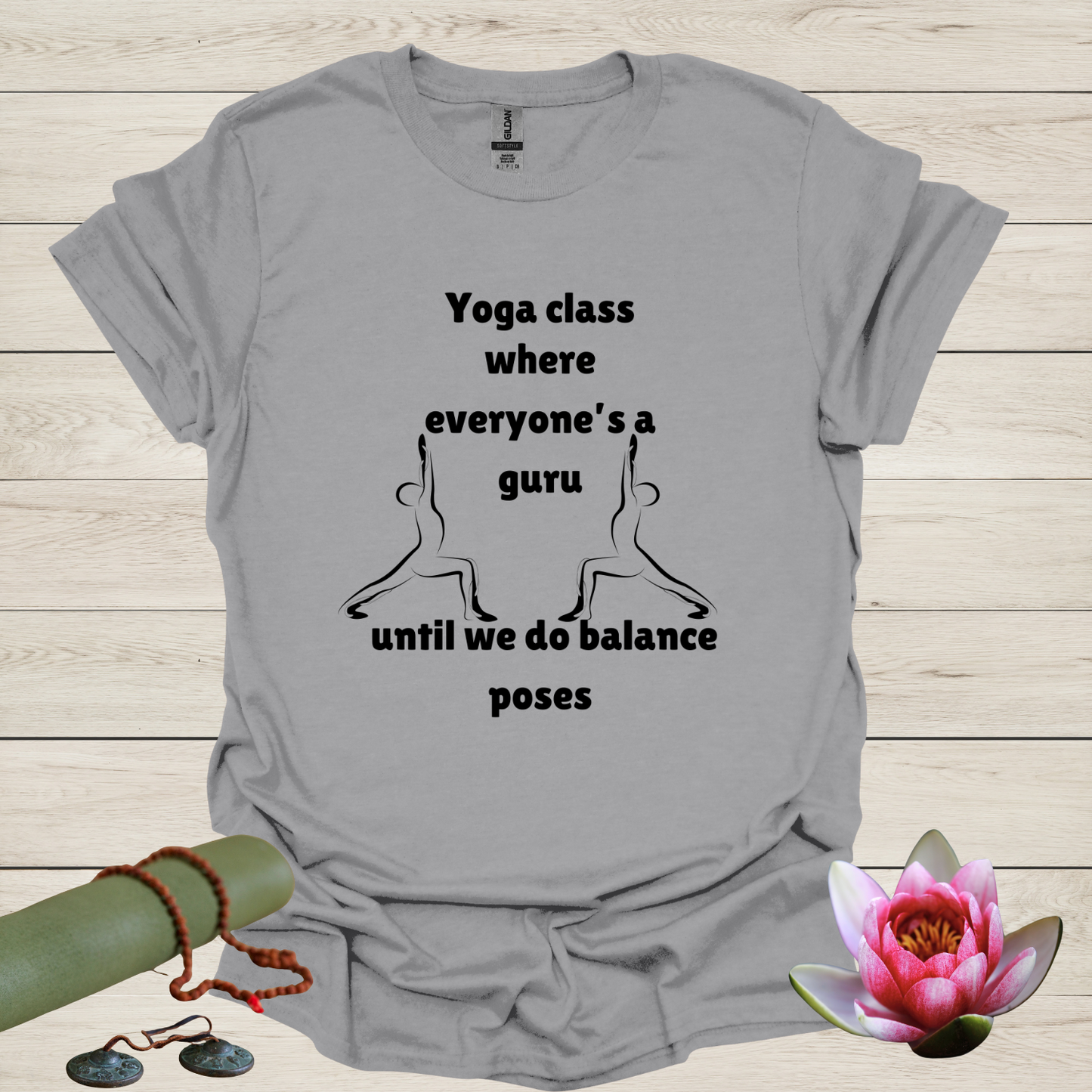 Yoga class Unisex Softstyle T-Shirt