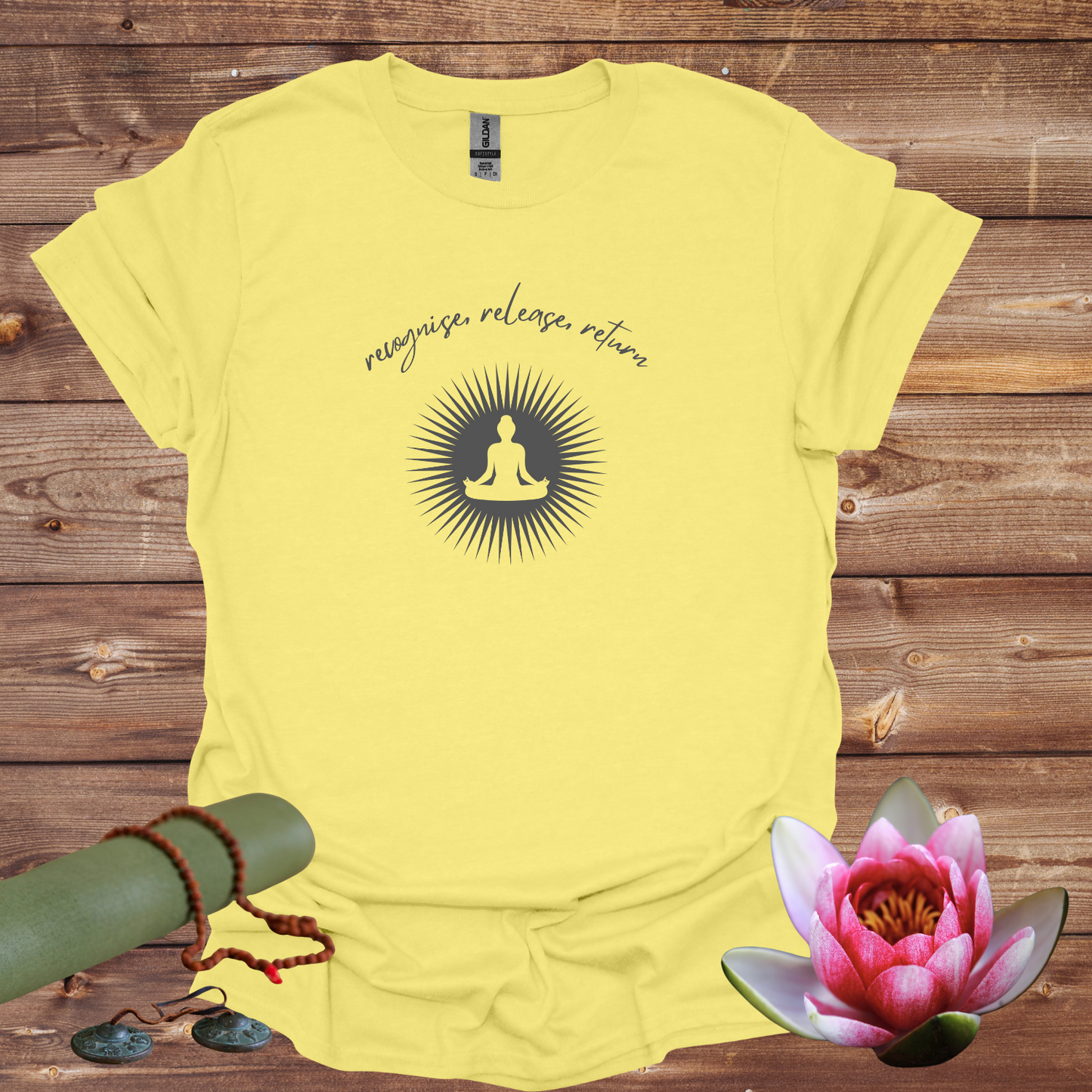 Recognise, Release, Return Unisex Softstyle T-Shirt