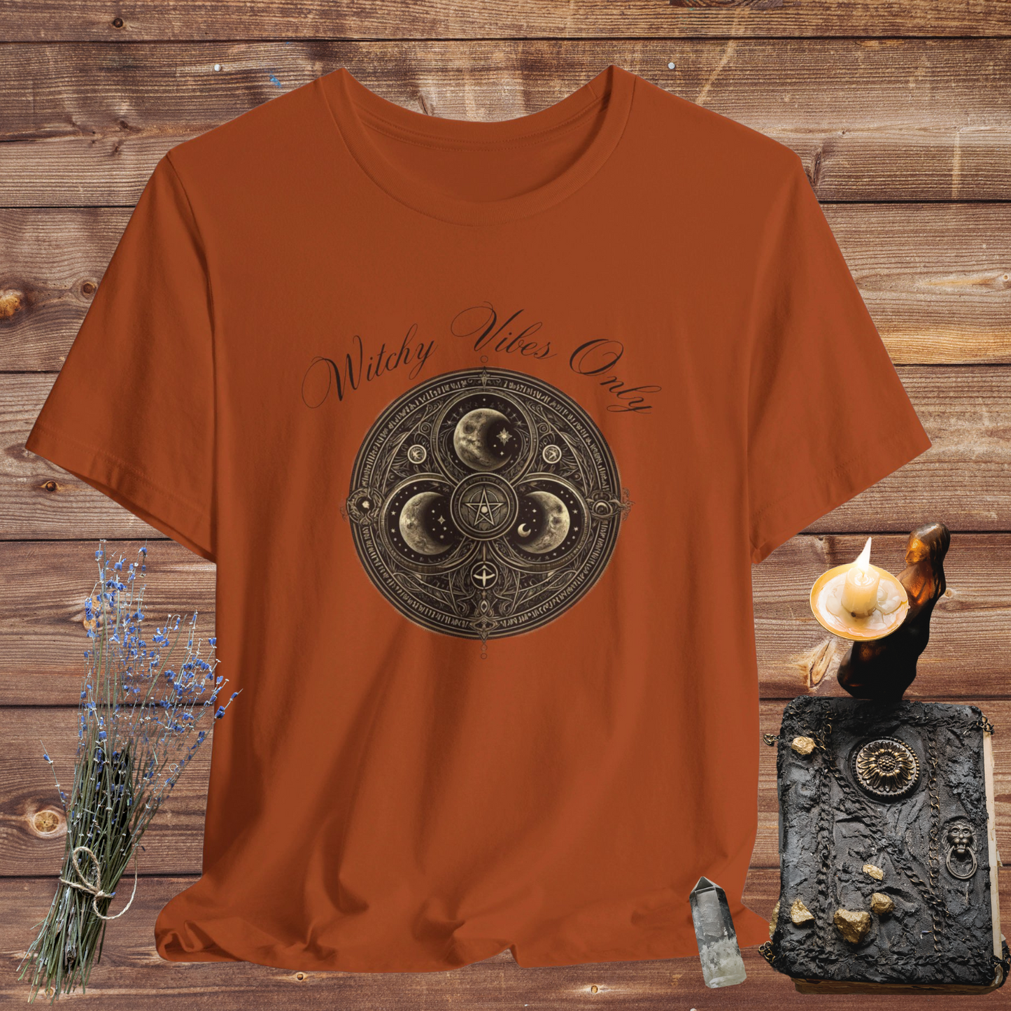Witchy Vibes Only, Jersey Short Sleeve Tee