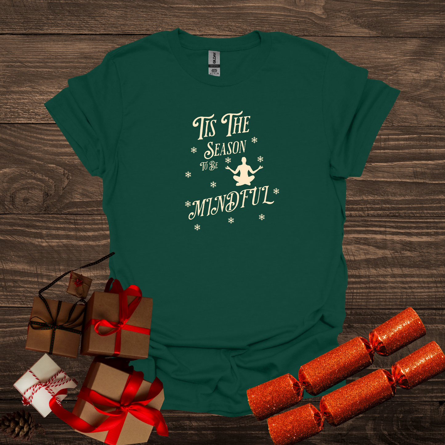 Tis The Season To Be Mindful Softstyle T-Shirt