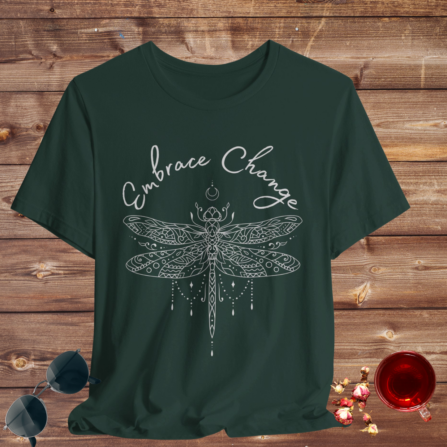 Embrace Change Jersey Short Sleeve Tee