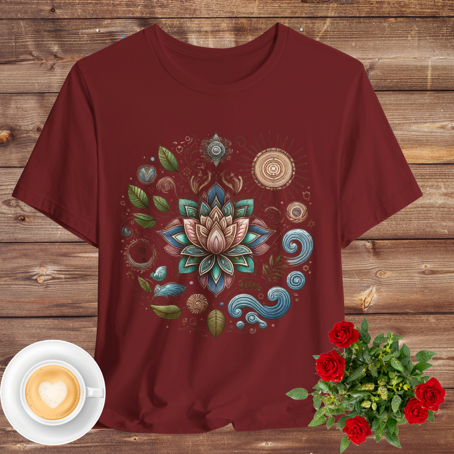 Holistic Harmony, Unisex Jersey Short Sleeve Tee
