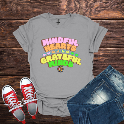 Mindful Hearts, Grateful Minds Softstyle T-Shirt