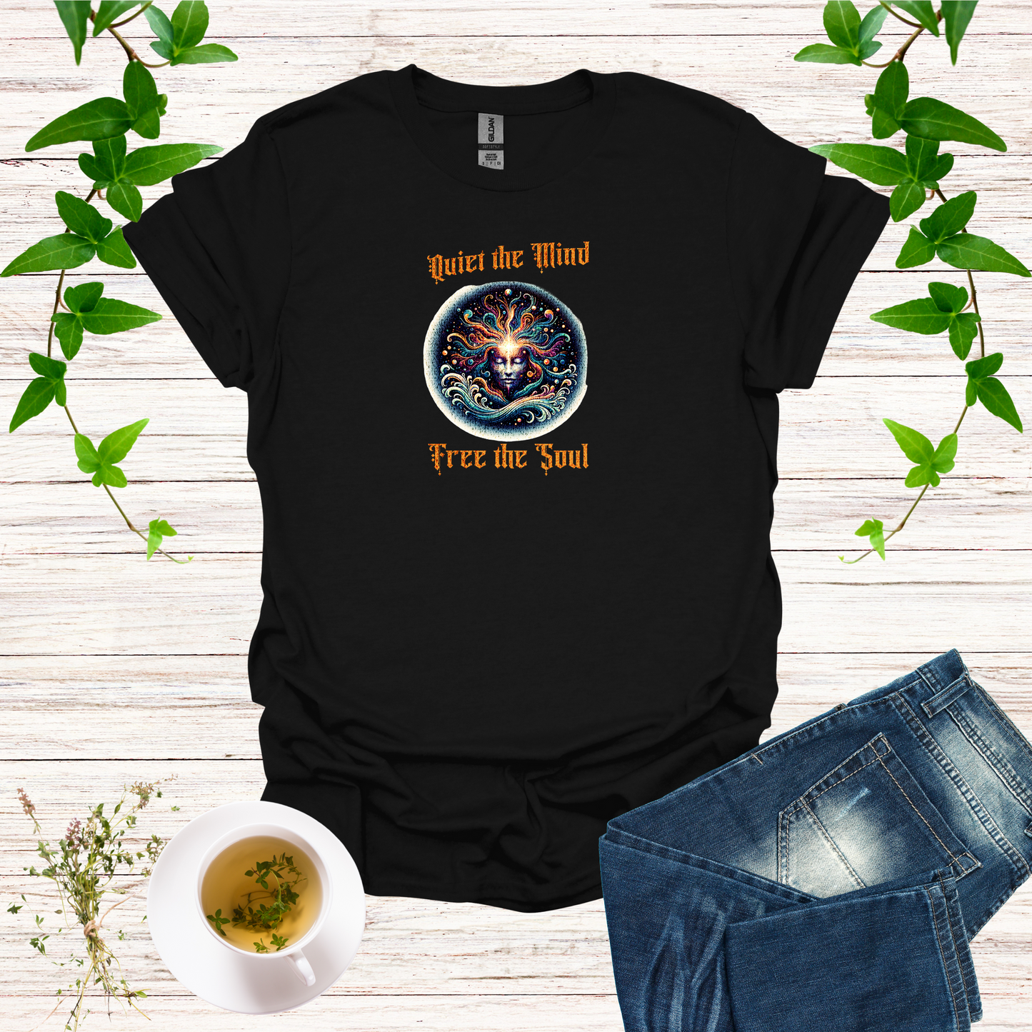 Quiet the Mind, Free the Soul Softstyle T-Shirt