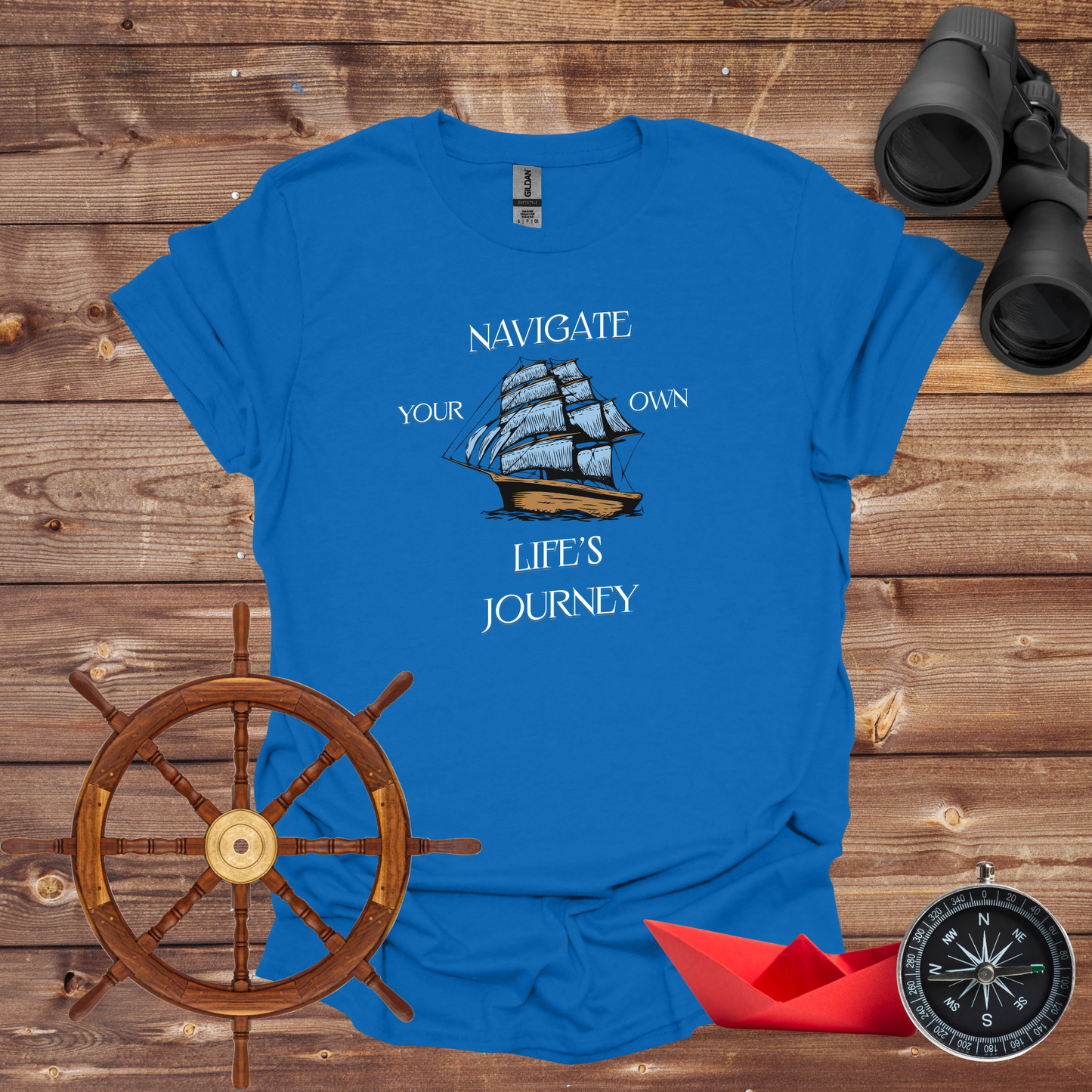 Navigate Your Own Life's Journey Softstyle T-Shirt