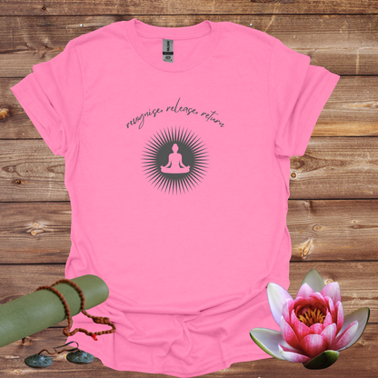Recognise, Release, Return Unisex Softstyle T-Shirt