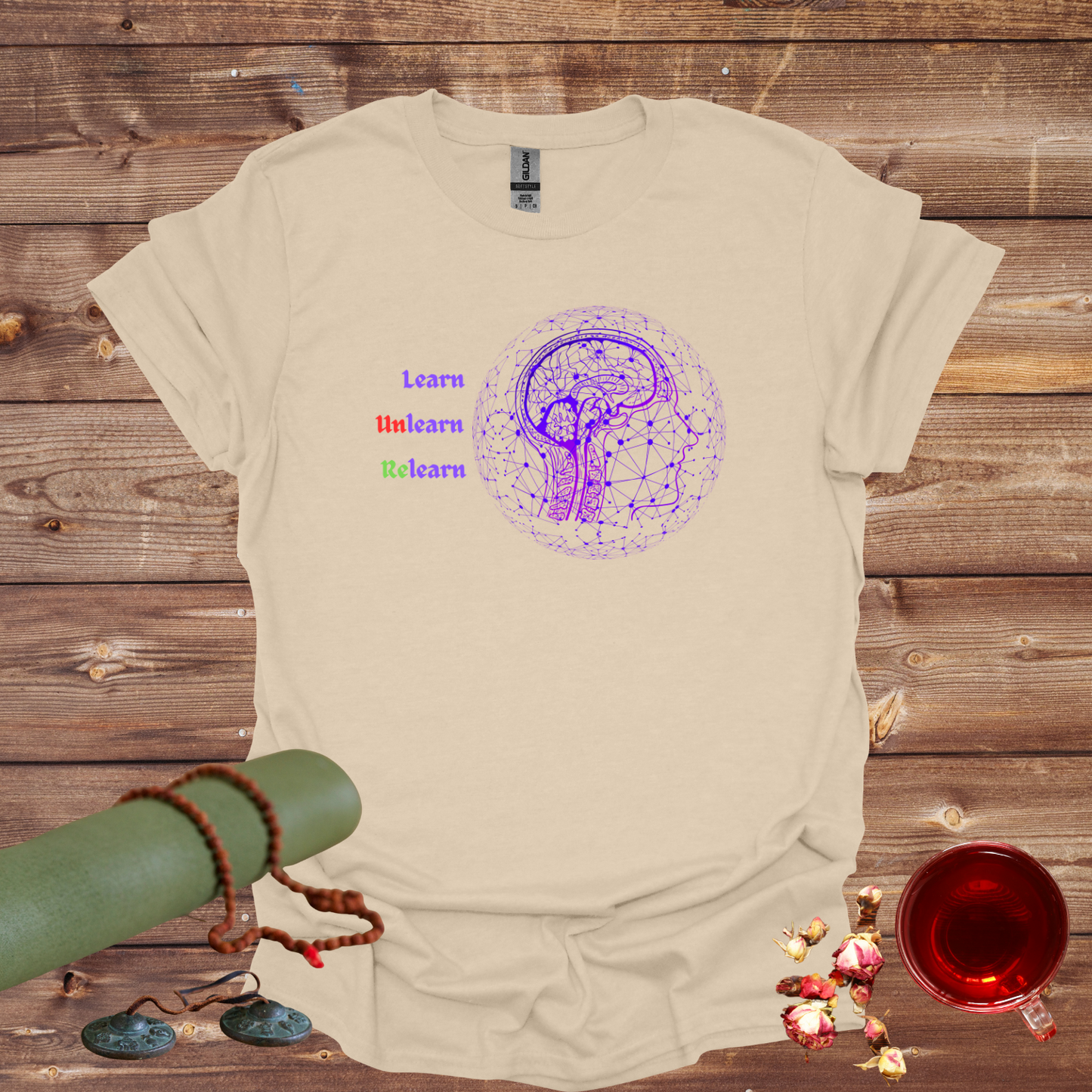 Learn, Unlearn, Relearn Unisex Softstyle T-Shirt