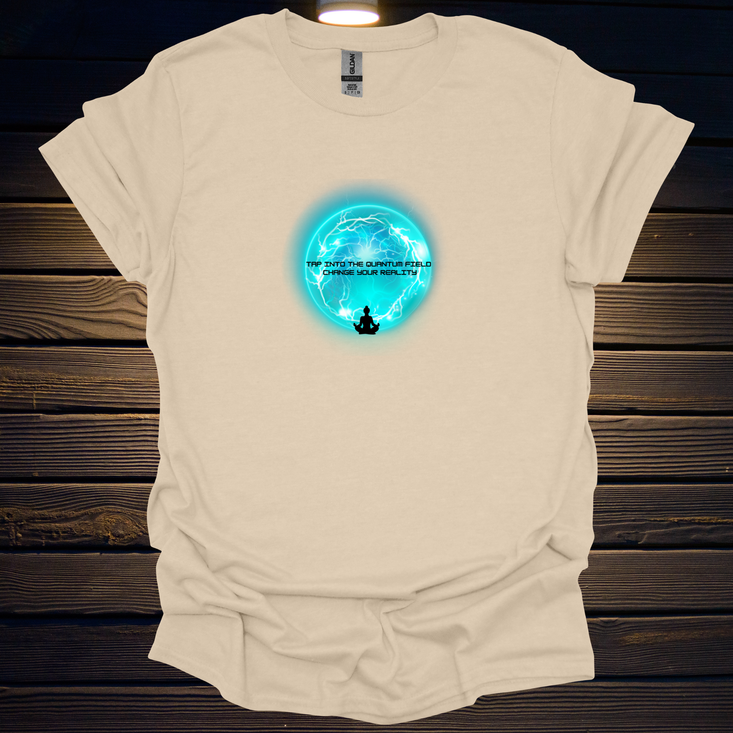 Tap into the Quantum Field, Change Your Reality Unisex Softstyle T-Shirt
