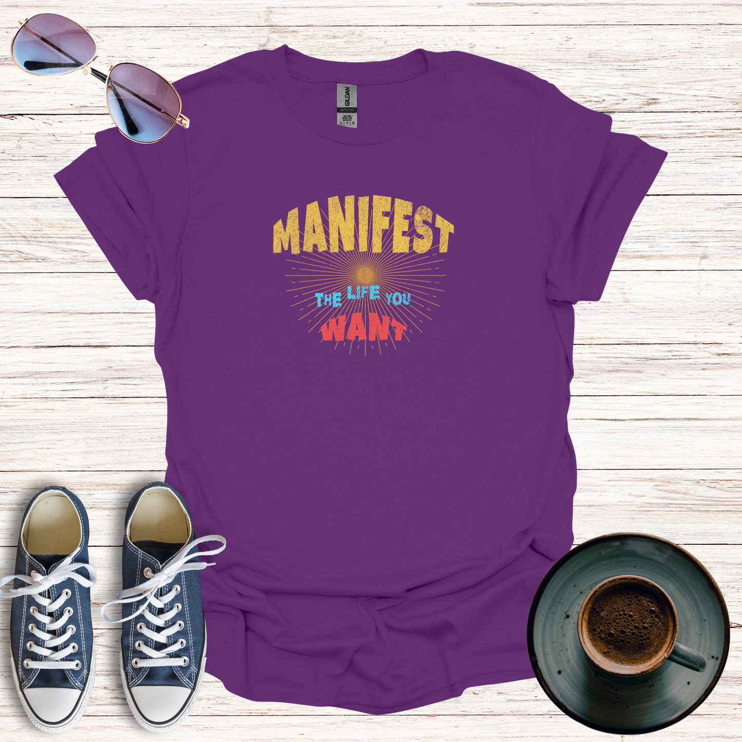 Manifest the Life You Want Softstyle T-Shirt