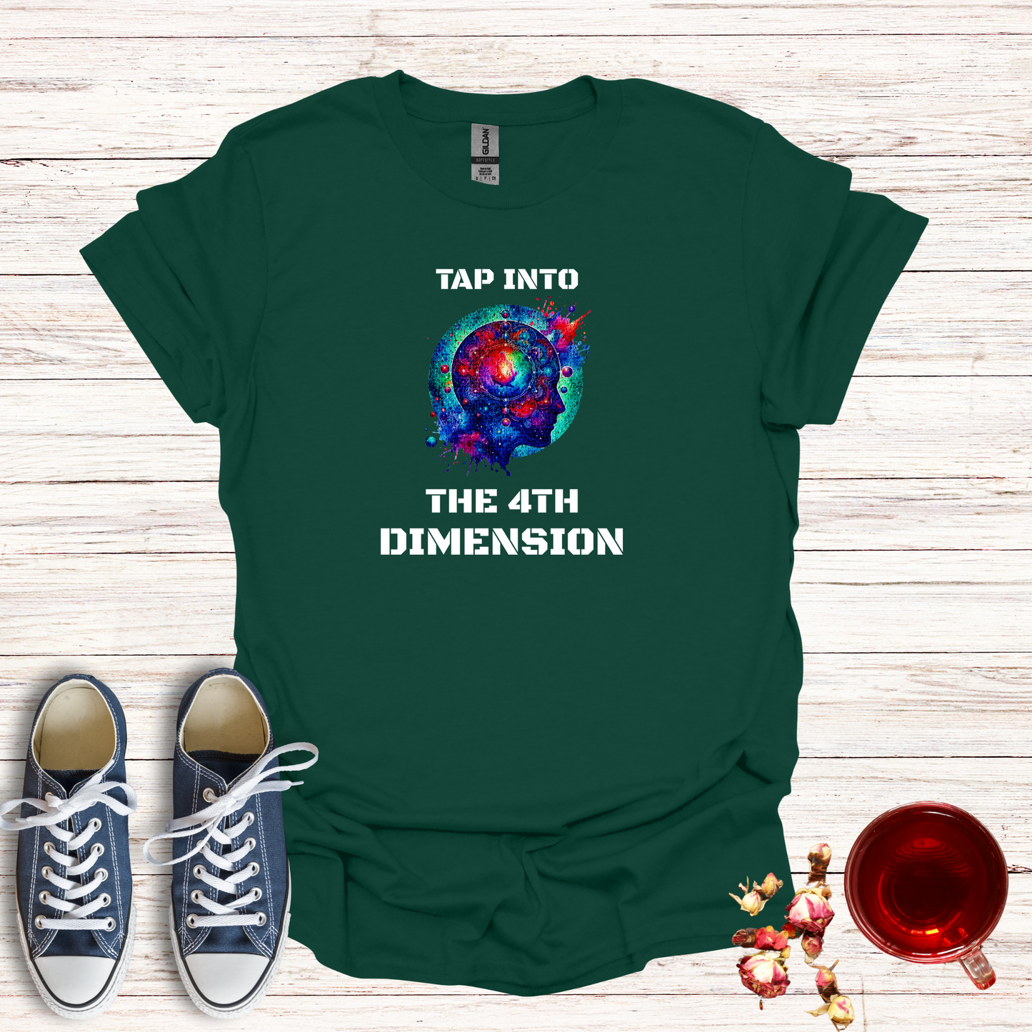 Tap Into the 4th Dimension Softstyle T-Shirt