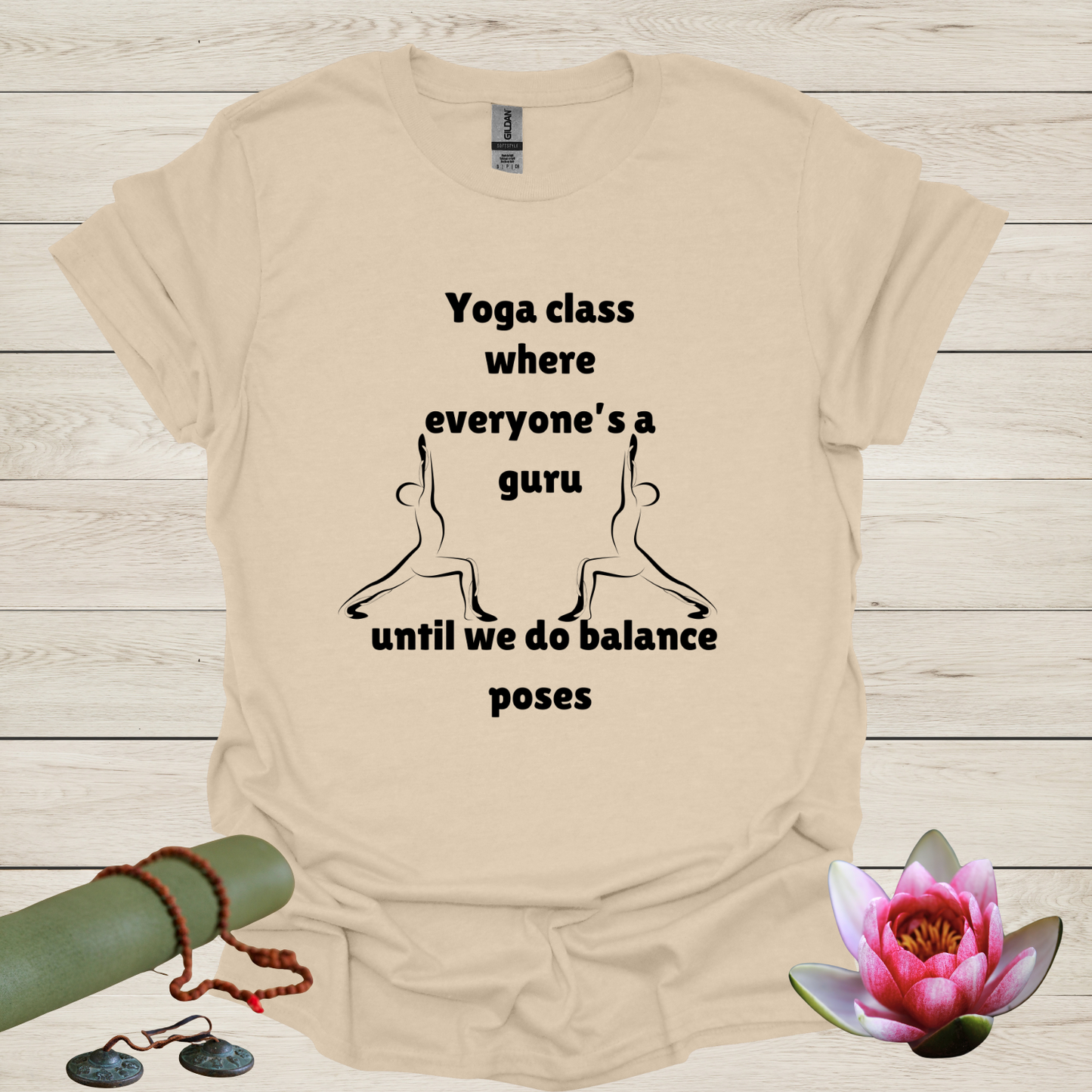 Yoga class Unisex Softstyle T-Shirt