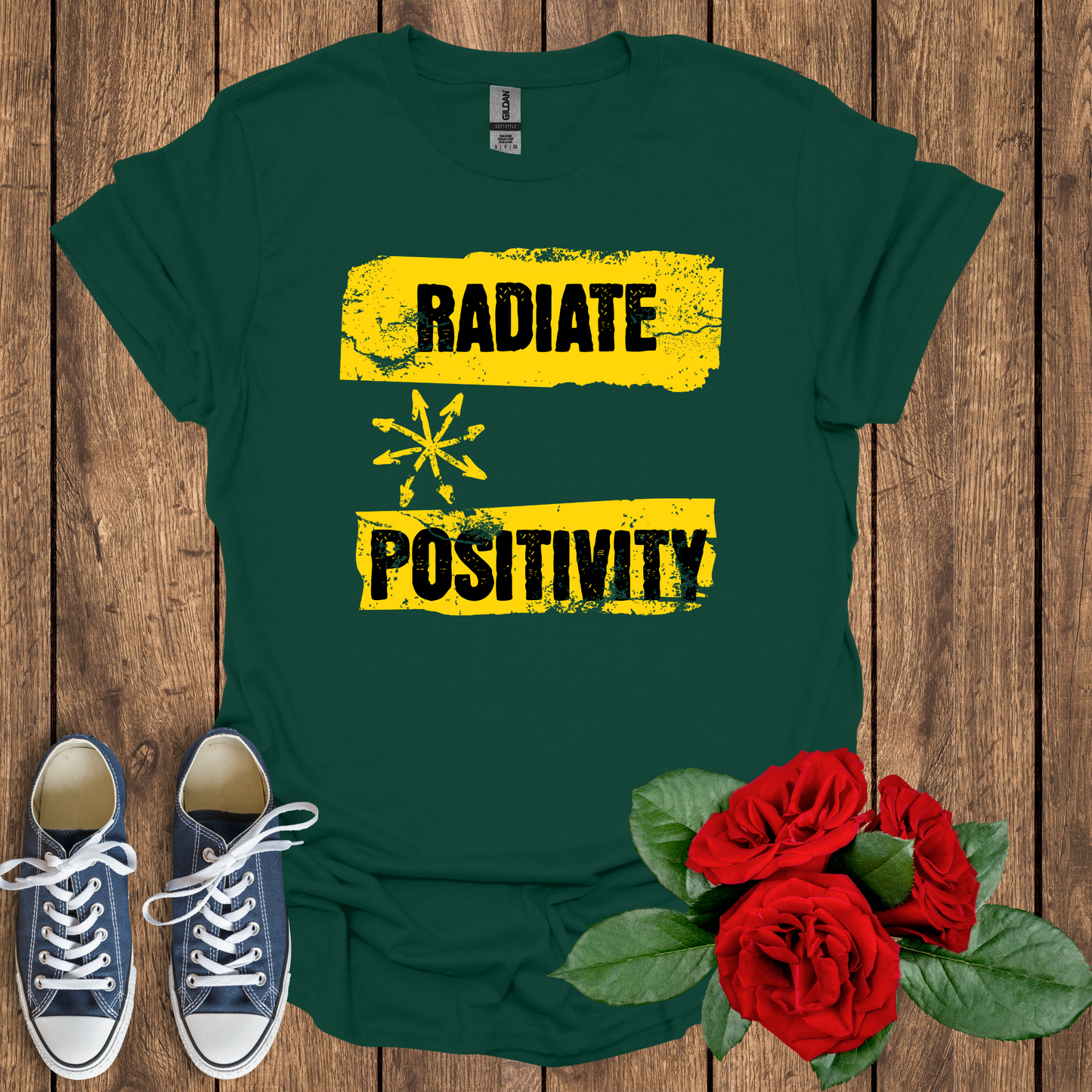 Radiate Positivity Softstyle T-Shirt
