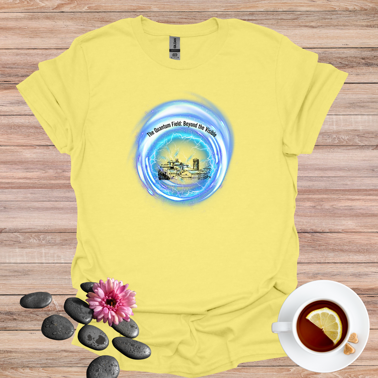 The Quantum Field: Beyond the Visible Softstyle T-Shirt