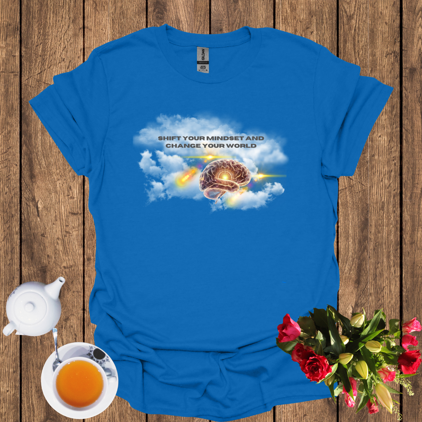 Shift Your Mindset and Change Your World Softstyle T-Shirt