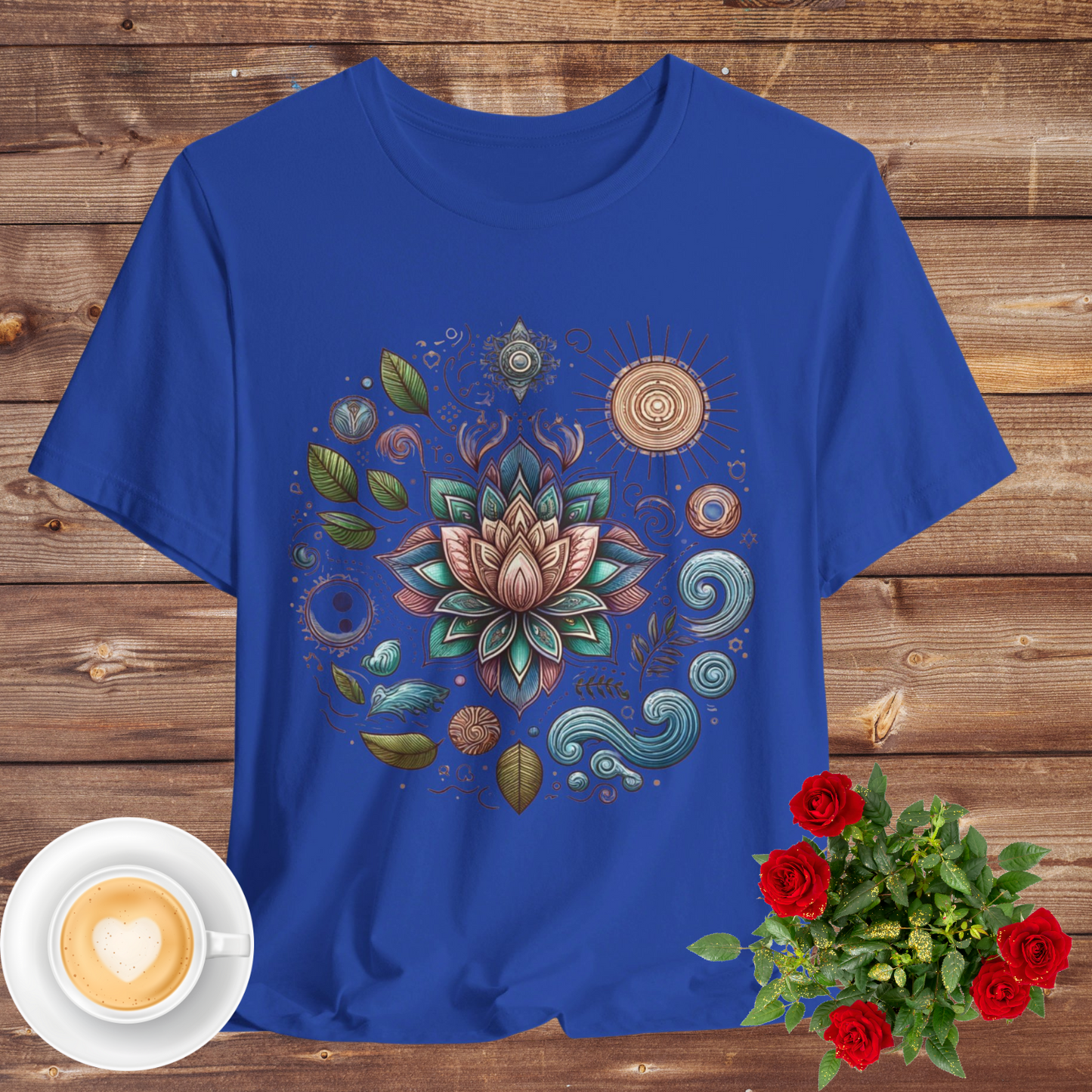 Holistic Harmony, Unisex Jersey Short Sleeve Tee