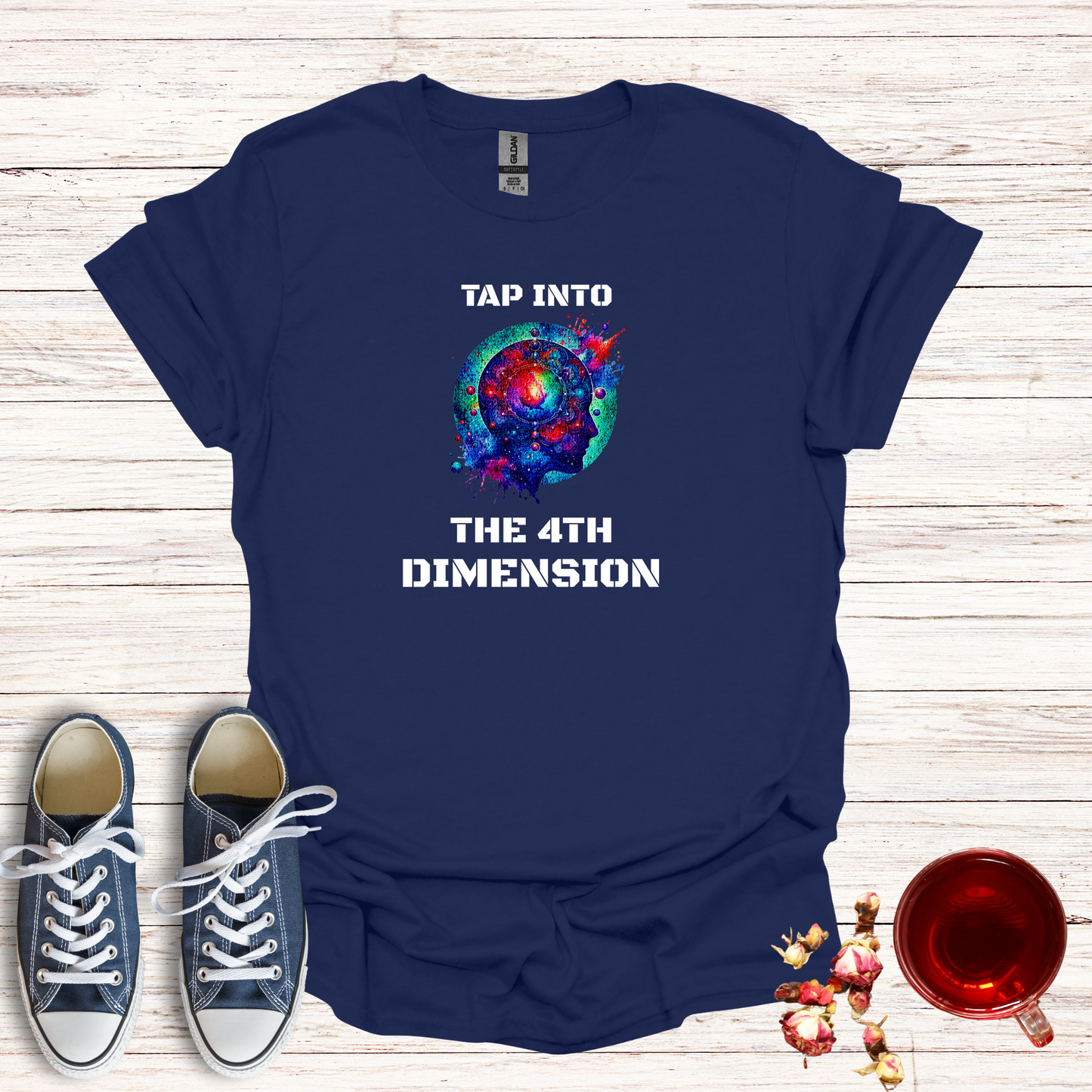 Tap Into the 4th Dimension Softstyle T-Shirt