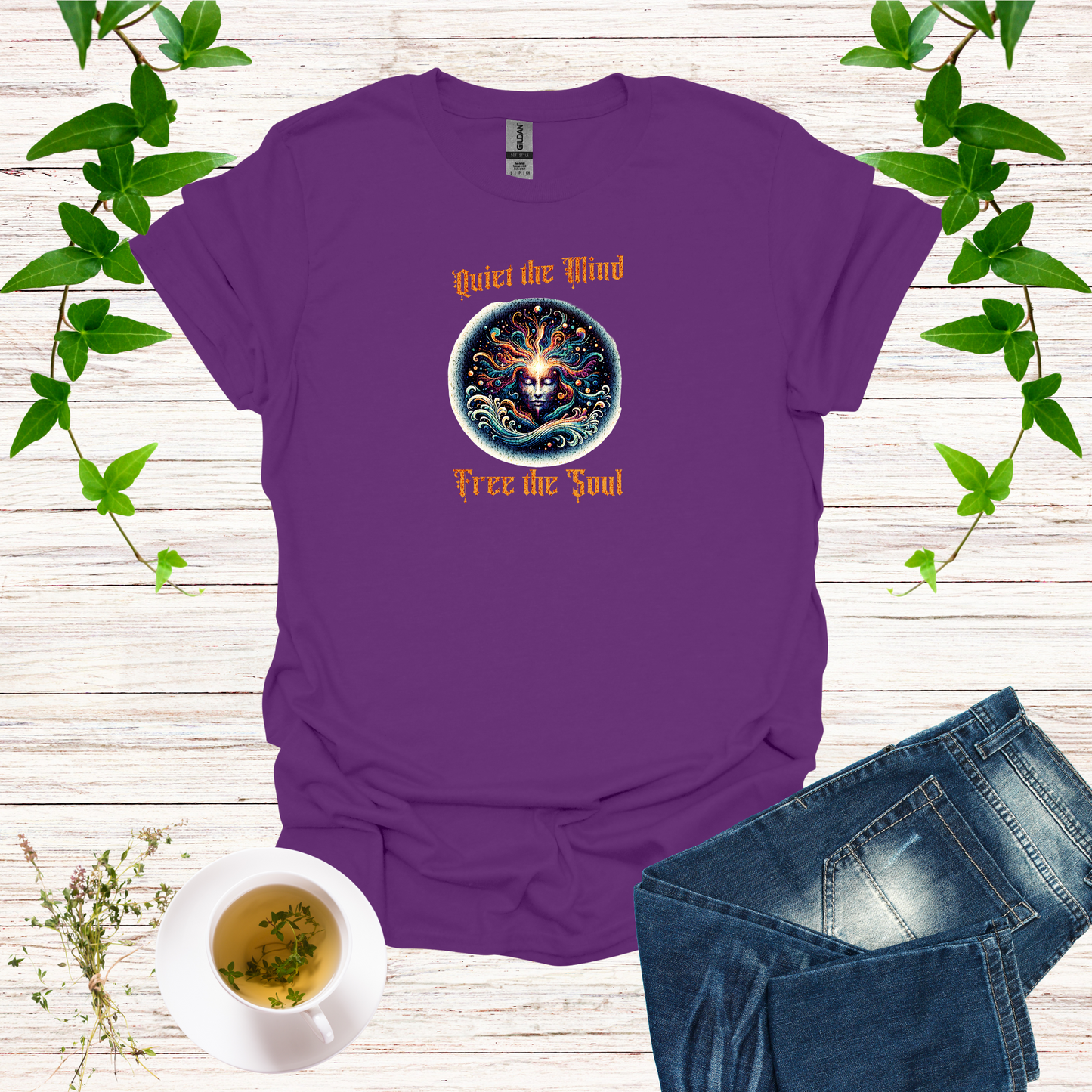 Quiet the Mind, Free the Soul Softstyle T-Shirt