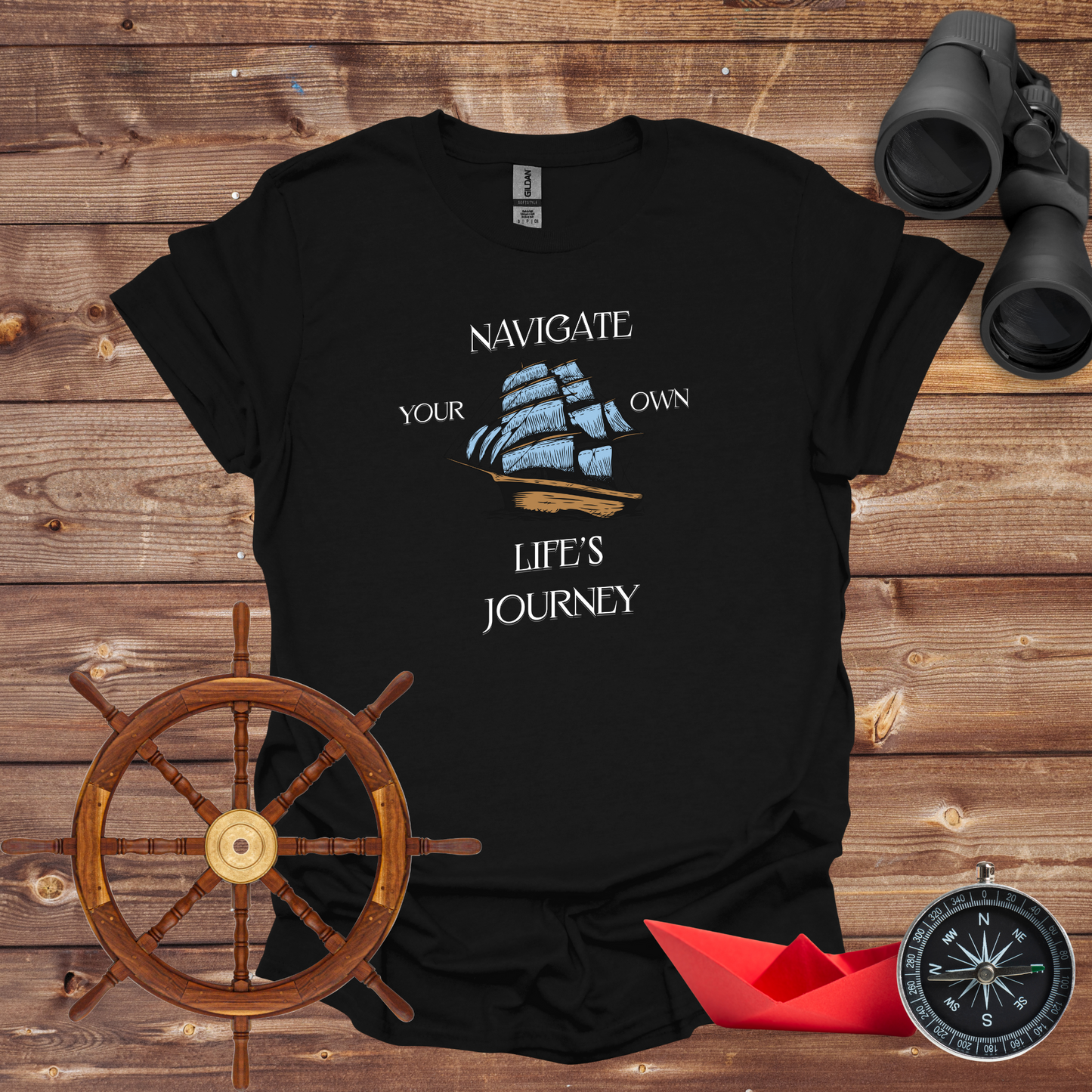 Navigate Your Own Life's Journey Softstyle T-Shirt