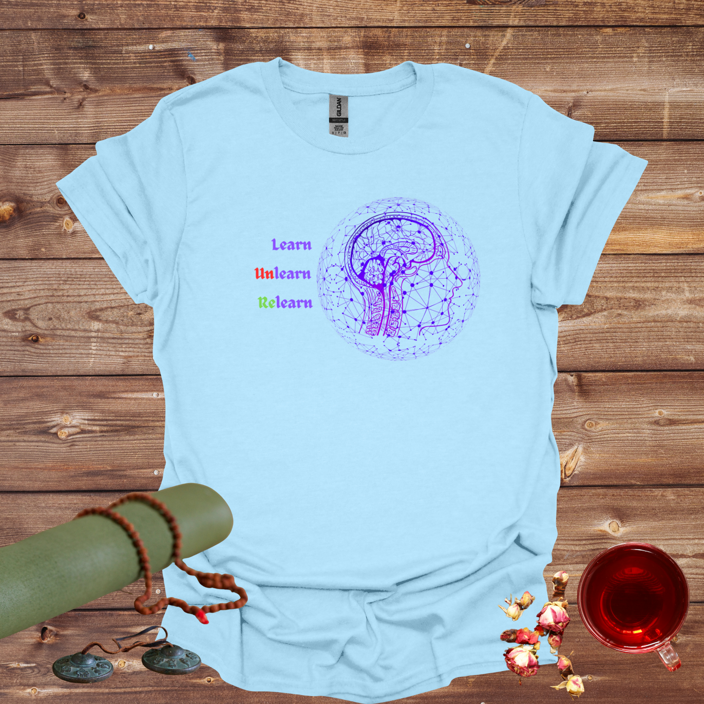 Learn, Unlearn, Relearn Unisex Softstyle T-Shirt