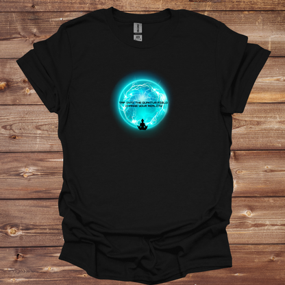 Tap into the Quantum Field, Change Your Reality Unisex Softstyle T-Shirt
