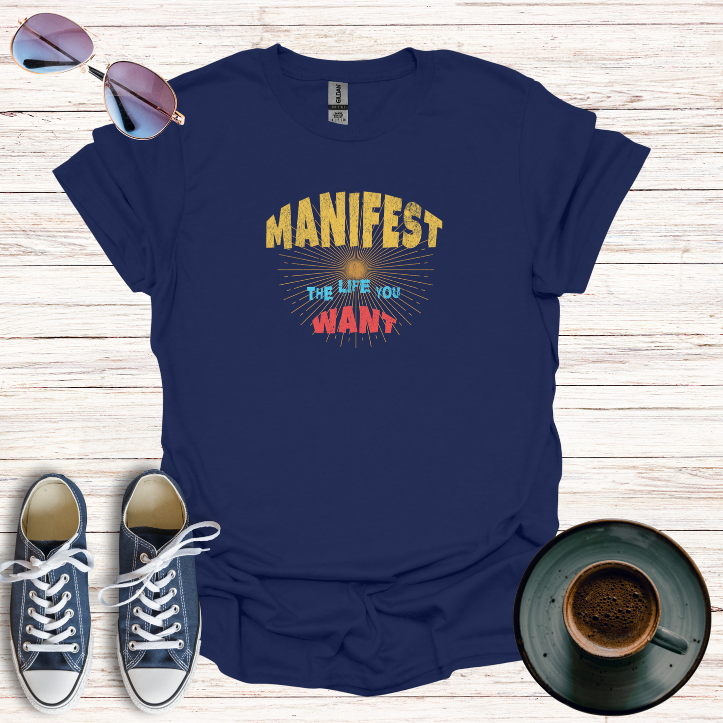 Manifest the Life You Want Softstyle T-Shirt