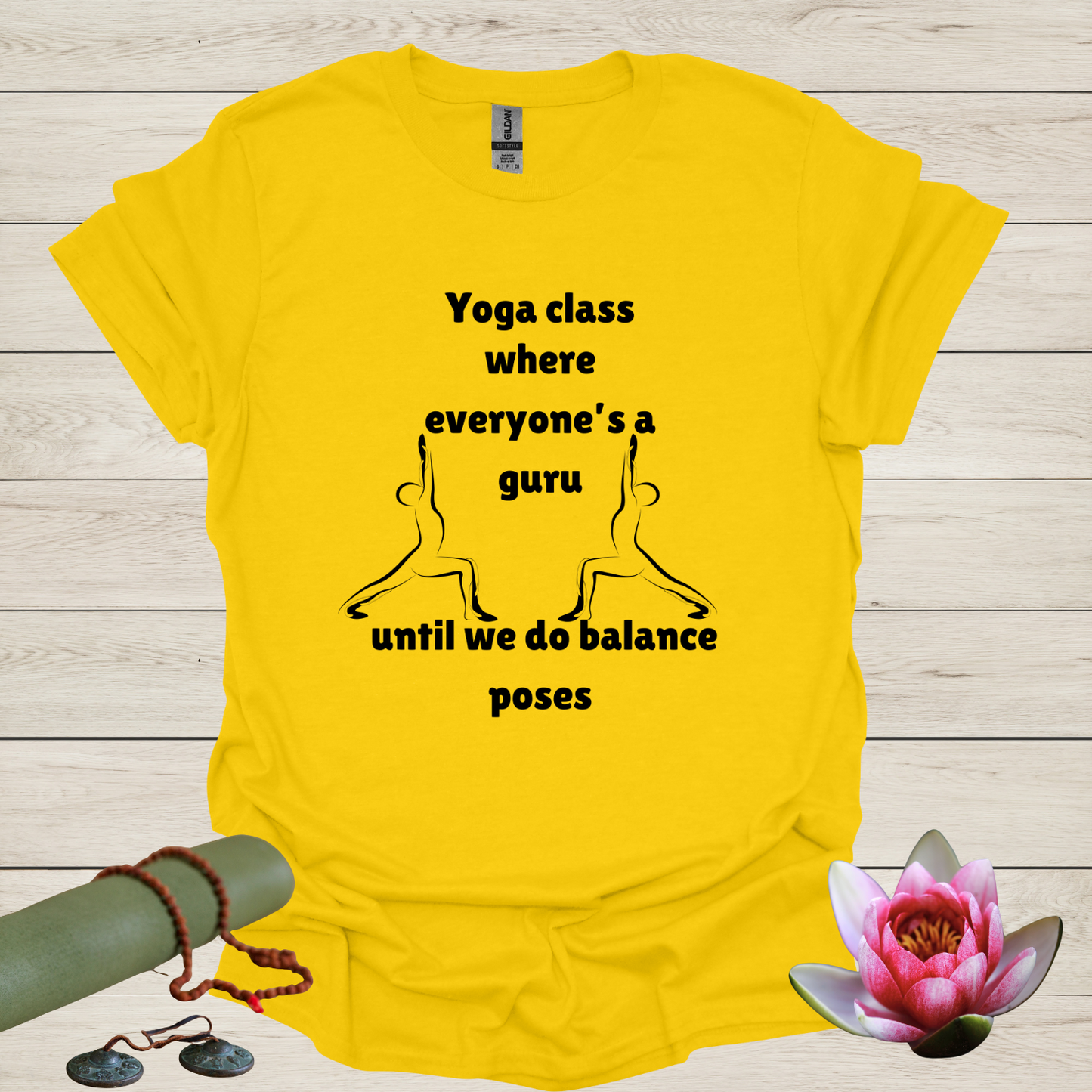 Yoga class Unisex Softstyle T-Shirt