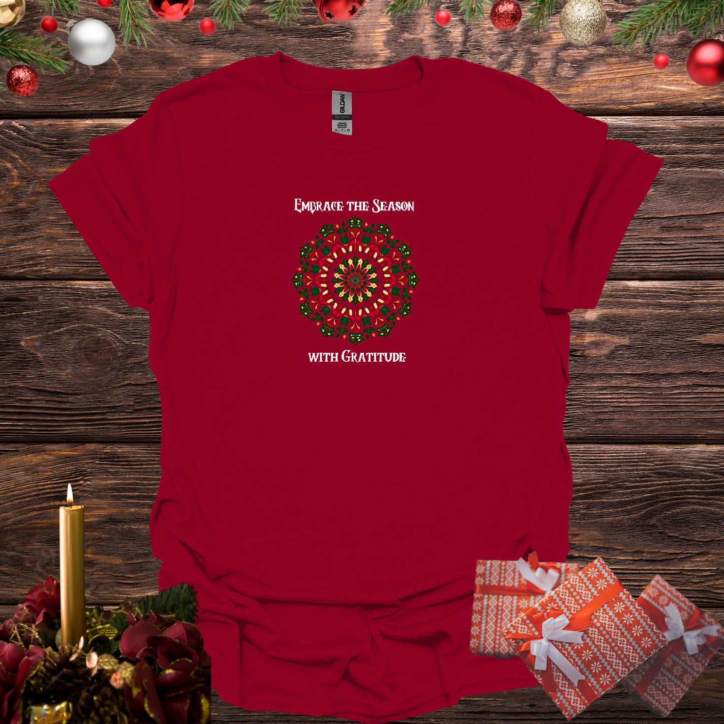 Embrace the Season with Gratitude Softstyle T-Shirt