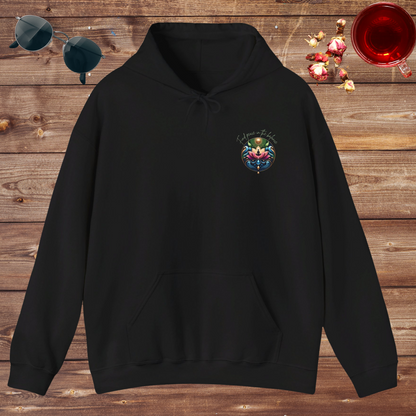 Find Peace in the Balance Holistic Wellness Hoodie. Blend™ Hooded Sweatshirt