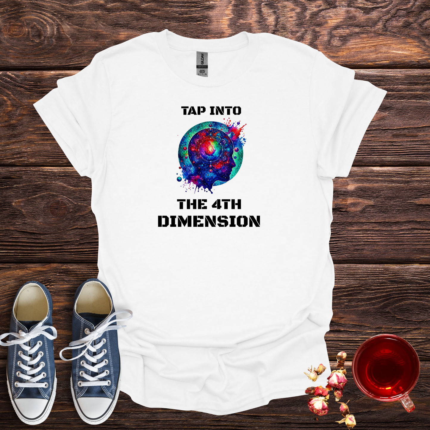 Tap Into the 4th Dimension Softstyle T-Shirt