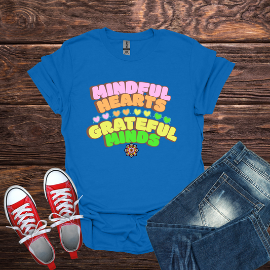 Mindful Hearts, Grateful Minds Softstyle T-Shirt