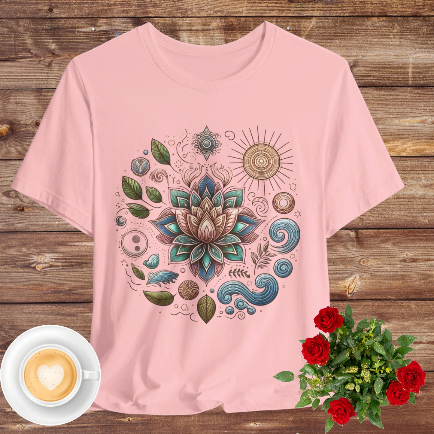 Holistic Harmony, Unisex Jersey Short Sleeve Tee
