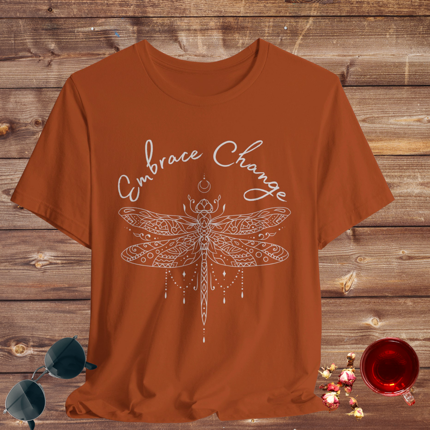 Embrace Change Jersey Short Sleeve Tee