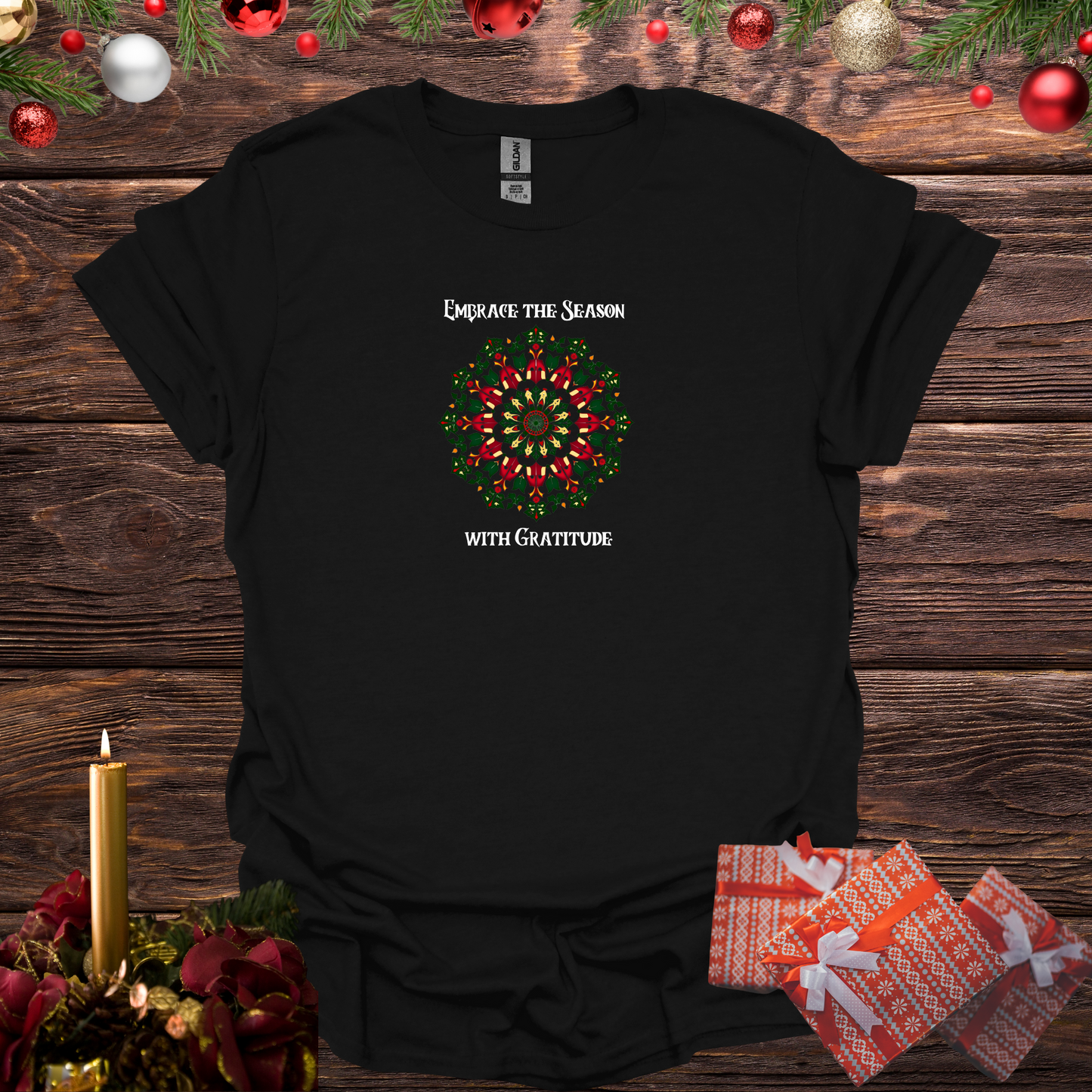 Embrace the Season with Gratitude Softstyle T-Shirt