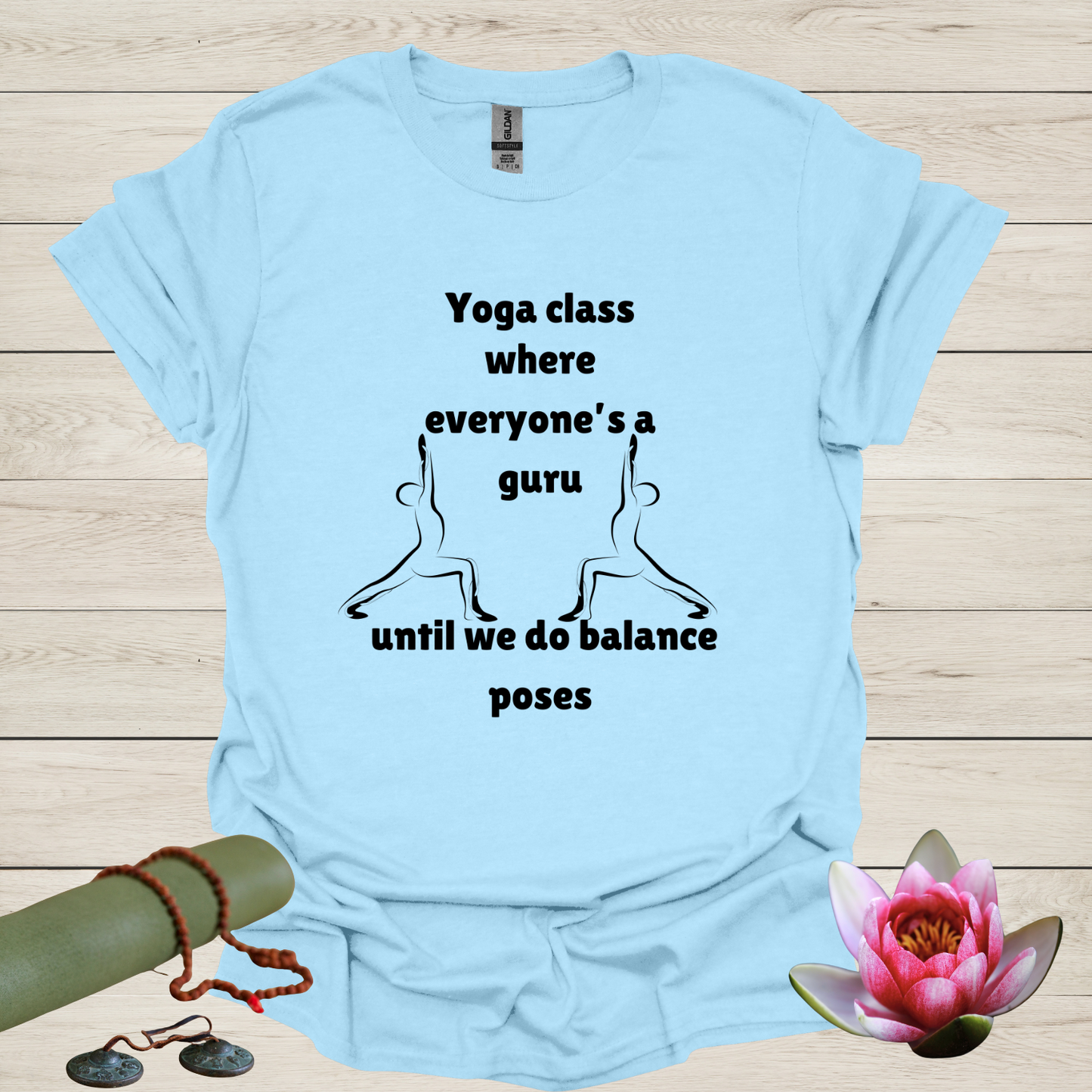 Yoga class Unisex Softstyle T-Shirt