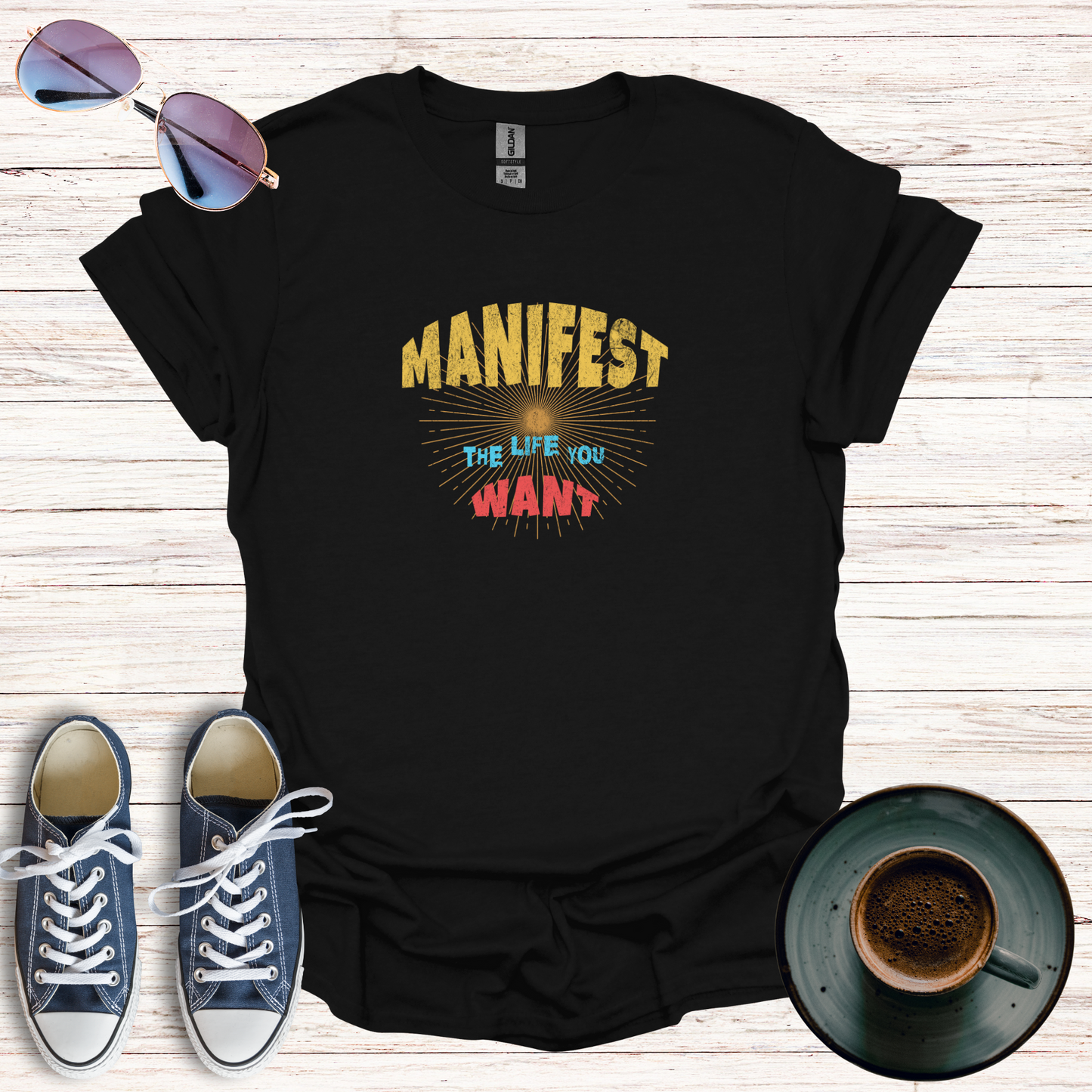 Manifest the Life You Want Softstyle T-Shirt