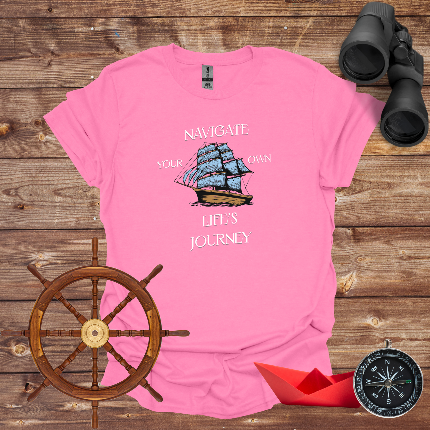 Navigate Your Own Life's Journey Softstyle T-Shirt