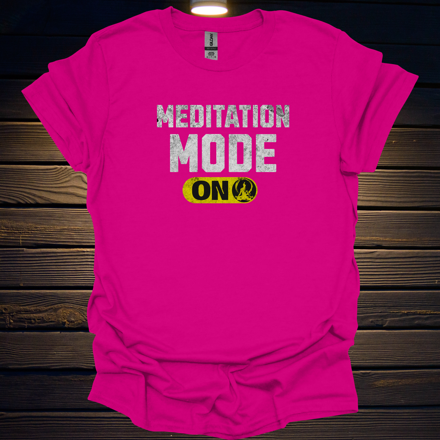 Meditation Mode On Softstyle T-Shirt