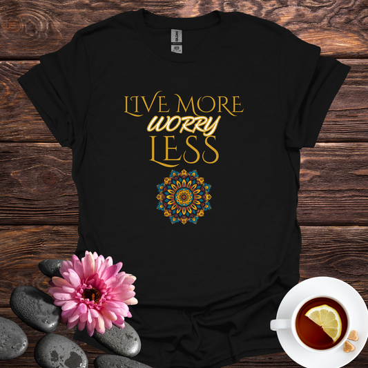 LIVE MORE WORRY LESS Softstyle T-Shirt