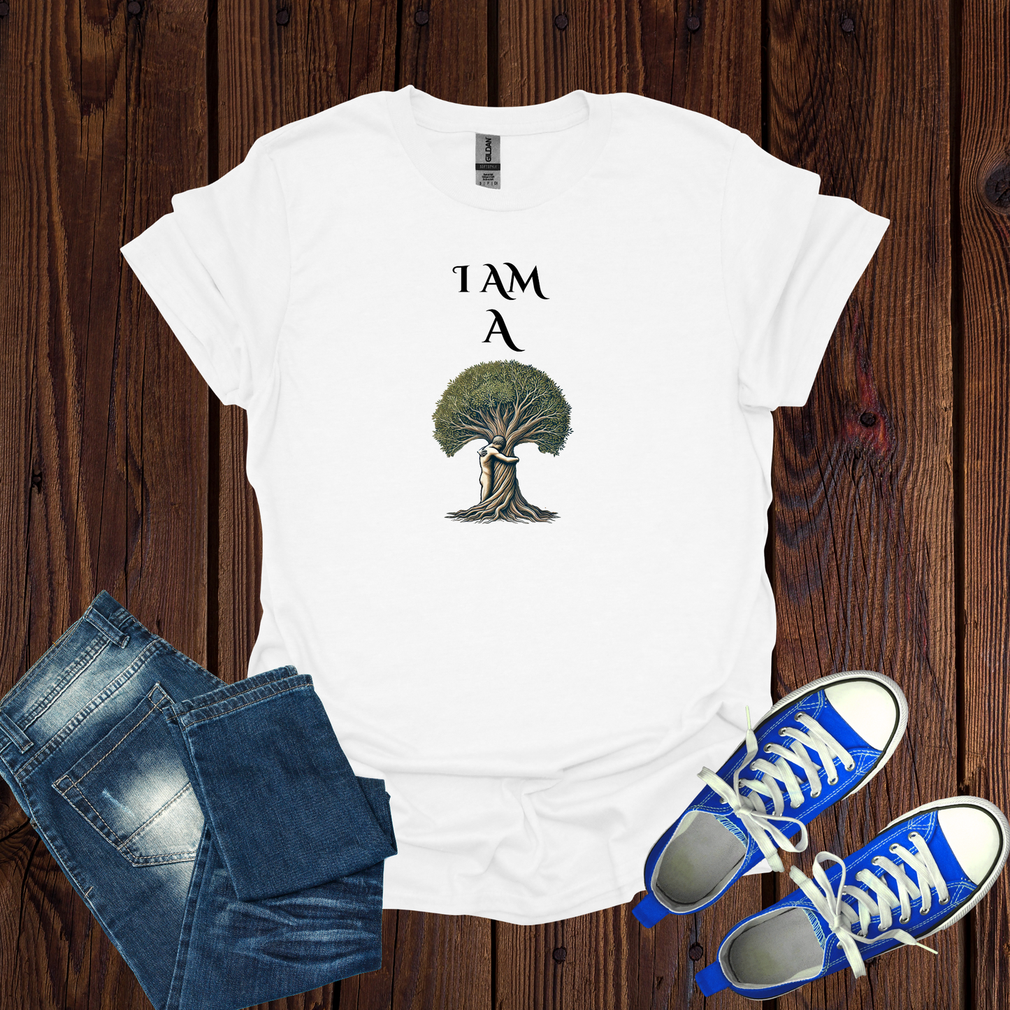 I Am A Tree Hugger Softstyle T-Shirt