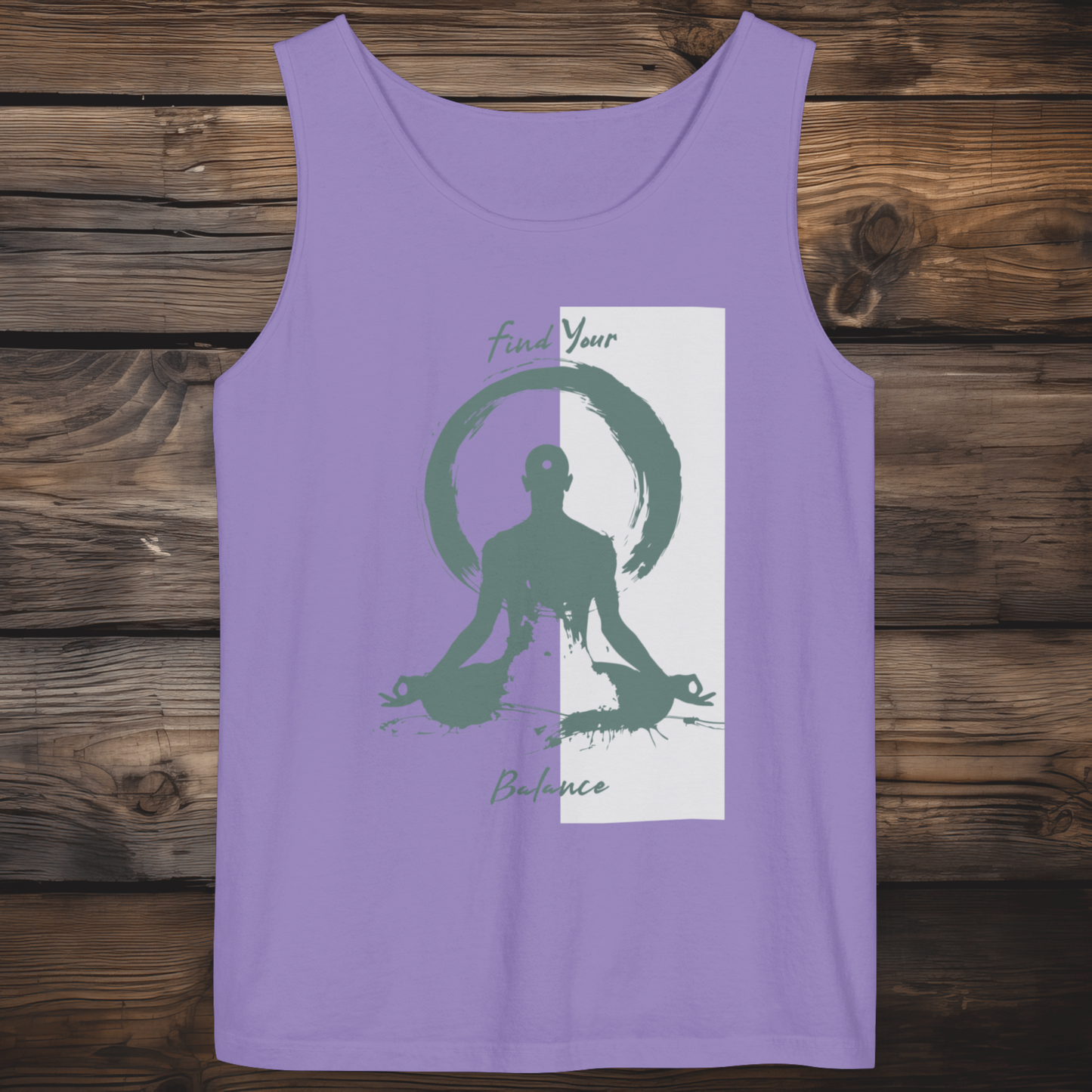 Find Your Balance Garment-Dyed Tank Top
