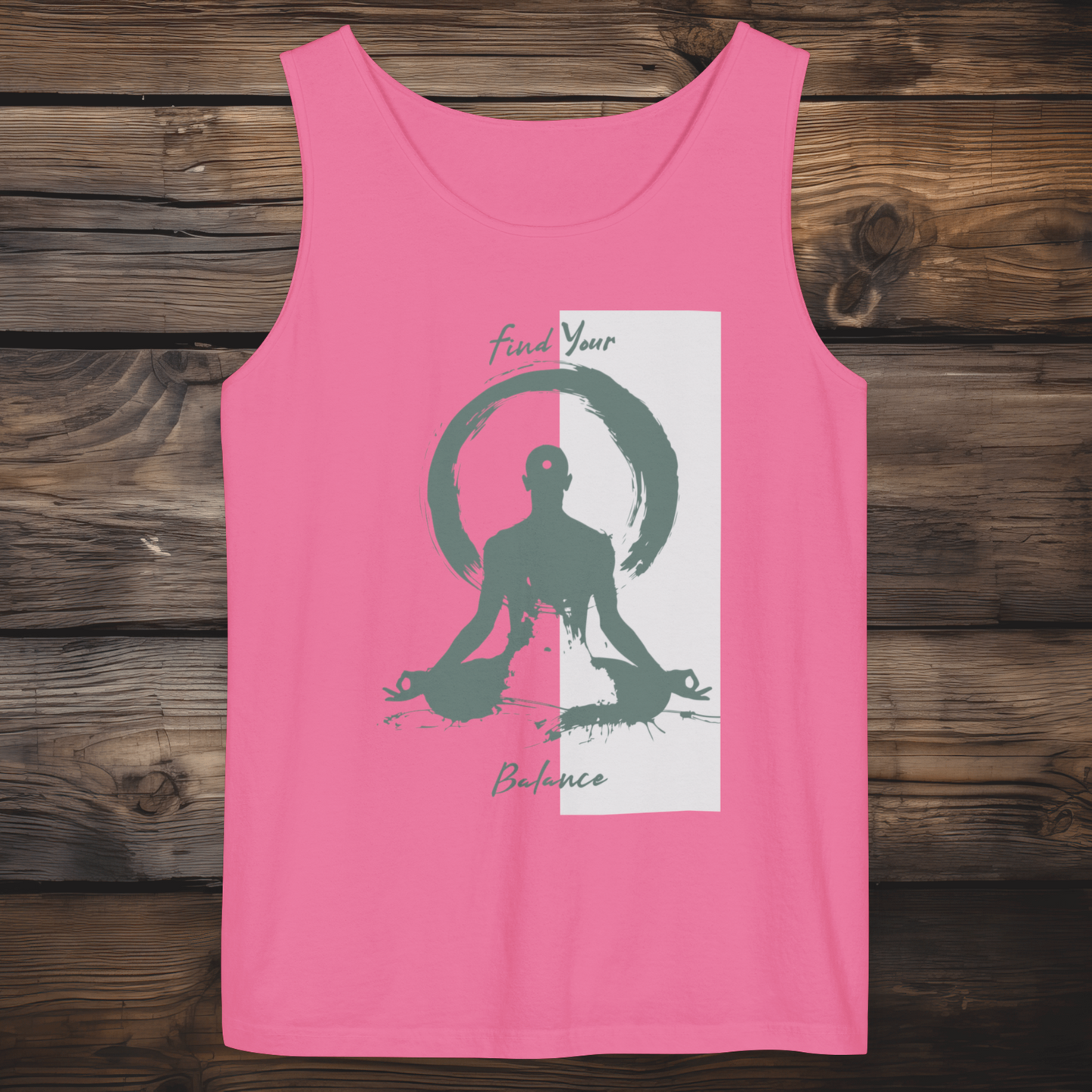 Find Your Balance Garment-Dyed Tank Top